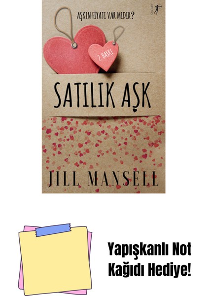 Satılık Aşk + Yapışkanlı Not Kağıdı