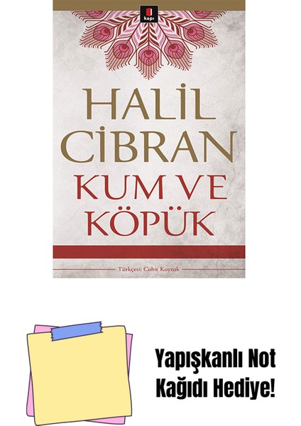 Kum ve Köpük + Yapışkanlı Not Kağıdı