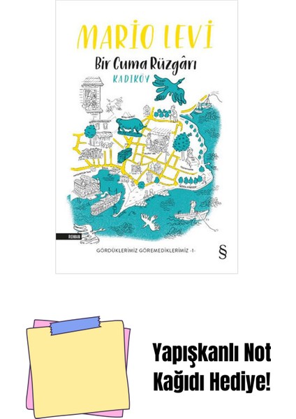 Bir Cuma Rüzgarı Kadıköy + Yapışkanlı Not Kağıdı