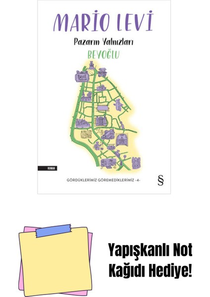 Pazarın Yalnızları Beyoğlu + Yapışkanlı Not Kağıdı