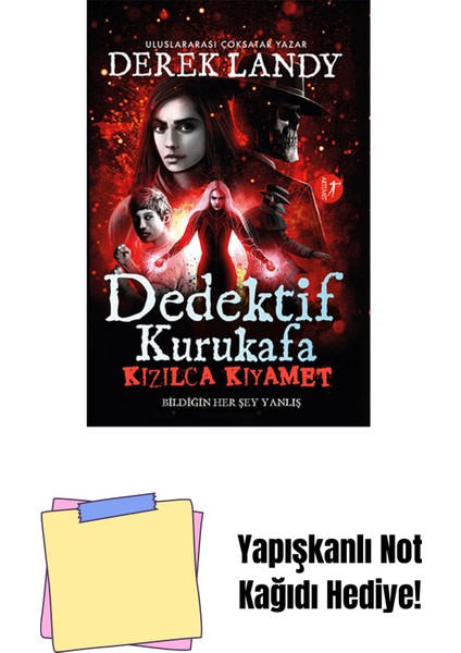 Dedektif Kurukafa -Kızılca Kıyamet + Yapışkanlı Not Kağıdı