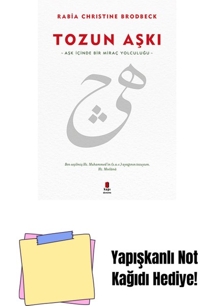 Tozun Aşkı + Yapışkanlı Not Kağıdı