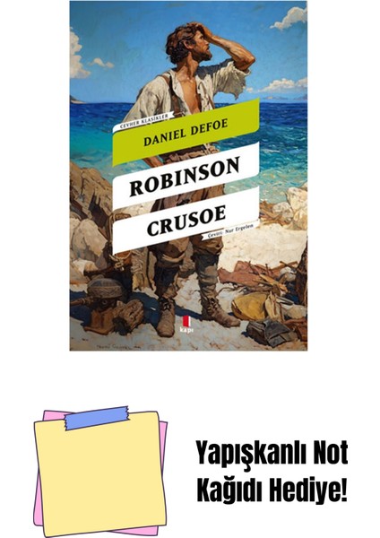 Robinson Crusoe + Yapışkanlı Not Kağıdı