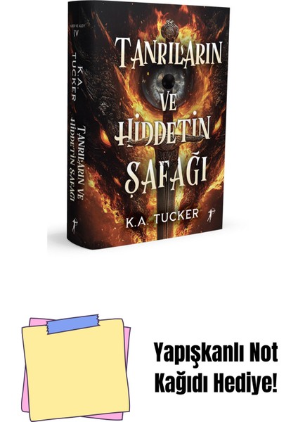 Tanrıların ve Hiddetin Şafağı (Ciltli) + Yapışkanlı Not Kağıdı