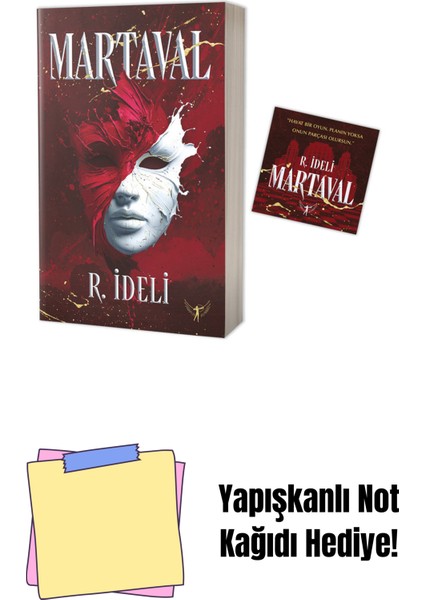 Martaval + Yapışkanlı Not Kağıdı