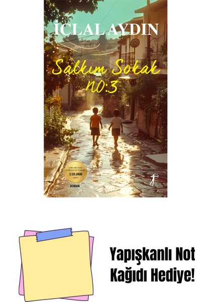 Salkım Sokak No: 3 + Yapışkanlı Not Kağıdı