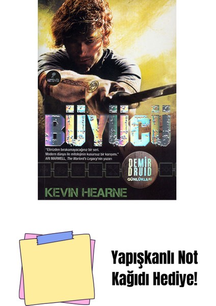 Büyücü + Yapışkanlı Not Kağıdı