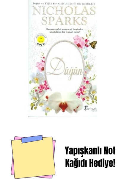 Düğün (Cep Boy) + Yapışkanlı Not Kağıdı