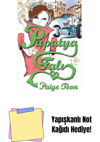 Papatya Falı + Yapışkanlı Not Kağıdı