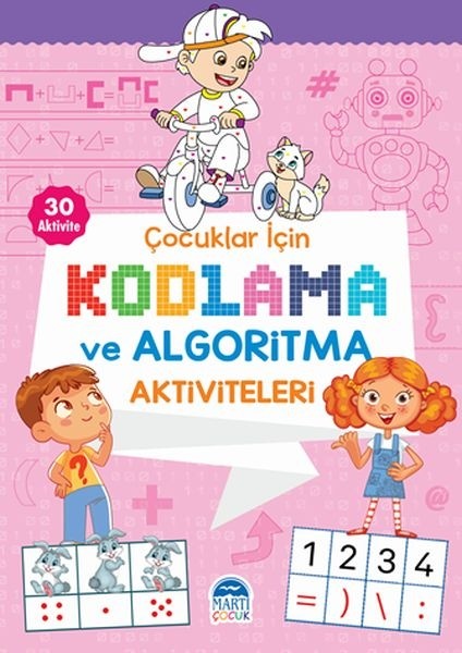 Çocuklar Için Kodlama ve Algoritma Aktiviteleri - Pembe