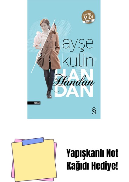 Handan (Midi Boy) + Yapışkanlı Not Kağıdı