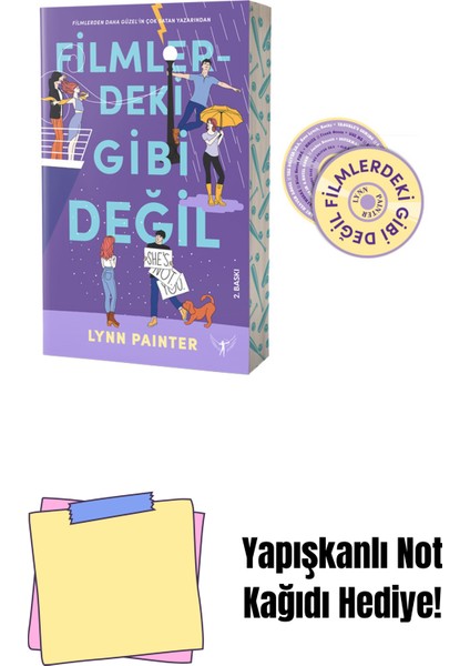 Filmlerdeki Gibi Değil + Yapışkanlı Not Kağıdı
