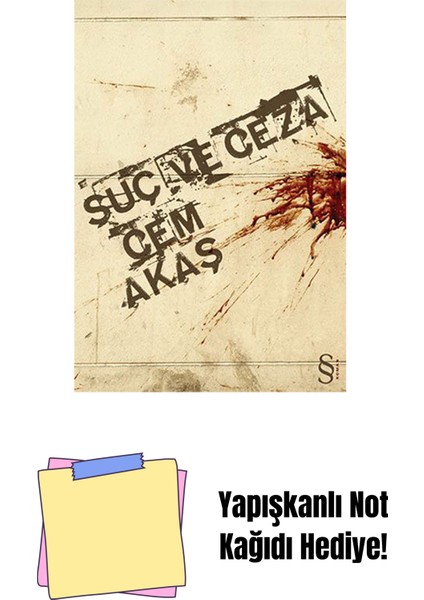 Suç ve Ceza + Yapışkanlı Not Kağıdı