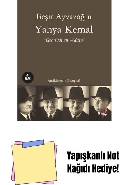 Yahya Kemal + Yapışkanlı Not Kağıdı
