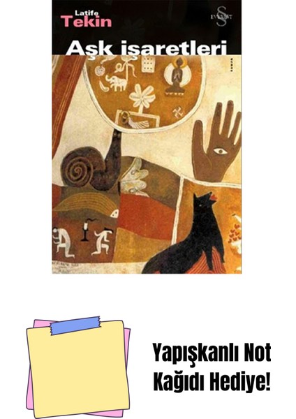 Aşk Işaretleri + Yapışkanlı Not Kağıdı