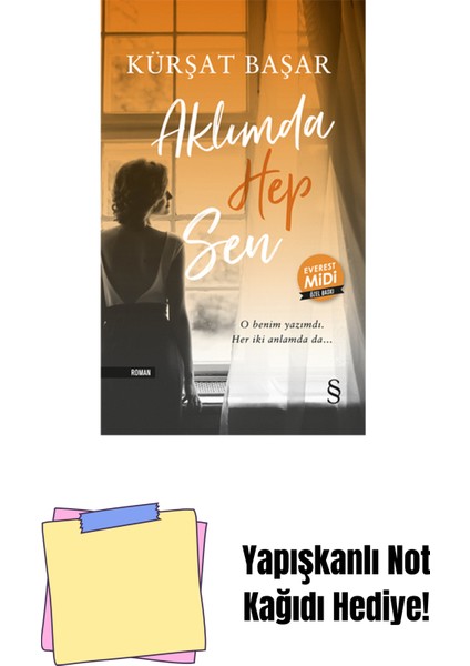 Aklımda Hep Sen (Midi Boy) + Yapışkanlı Not Kağıdı