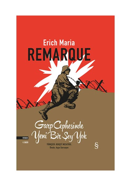 Garp Cephesinde Yeni Bir Şey Yok (Ciltli) + Yapışkanlı Not Kağıdı fiyatları