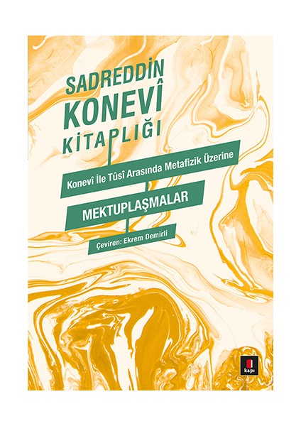 Konevi ile Tûsi Metafizik Üzerine Mektuplaşmalar + Yapışkanlı Not Kağıdı fiyatları