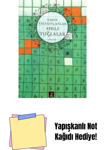 Sırlı Tuğlalar + Yapışkanlı Not Kağıdı