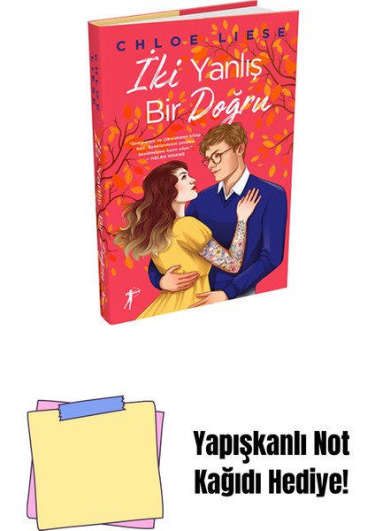 Iki Yanlış Bir Doğru (Ciltli) + Yapışkanlı Not Kağıdı