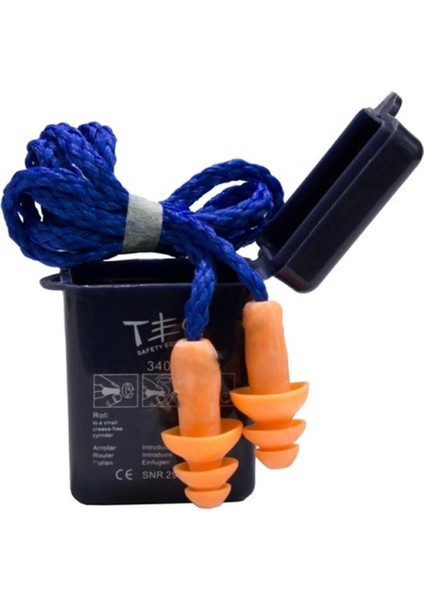 Teo 3400 Kutulu Kulak Tıkacı Gürültü Azaltıcı ve Konforlu Koruma Iş Güvenlik