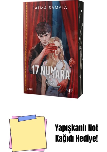 17 Numara - Piyes + Yapışkanlı Not Kağıdı