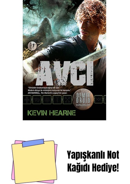 Avcı + Yapışkanlı Not Kağıdı