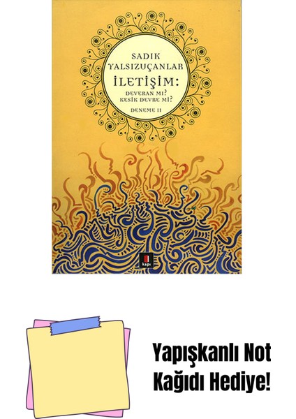 Iletişim + Yapışkanlı Not Kağıdı