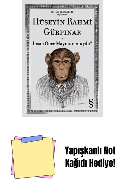 Insan Önce Maymun Muydu? + Yapışkanlı Not Kağıdı
