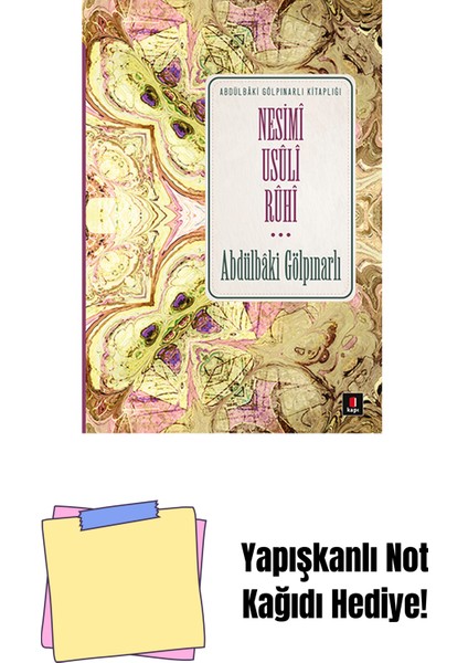 Nesimi Usuli Ruhi + Yapışkanlı Not Kağıdı