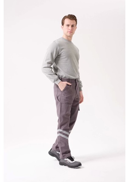 Kışlık Iş Pantolonu Gabardin 100 Pamuk Royal Pantolon Konforlu fırsatları