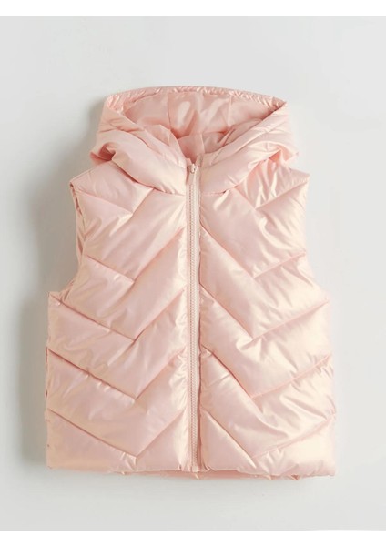 Lcw Kapüşonlu Kız Çocuk Şişme Yelek (W5)