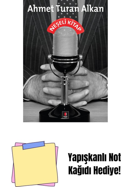 Neşeli Kitap + Yapışkanlı Not Kağıdı