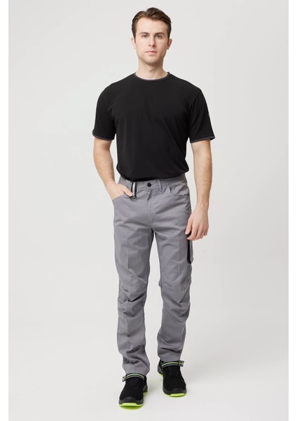 Erkek Iş Pantolonu Dayanıklı Gabardin Kumaş Alkanna Trousers Fonksiyonel fırsatları