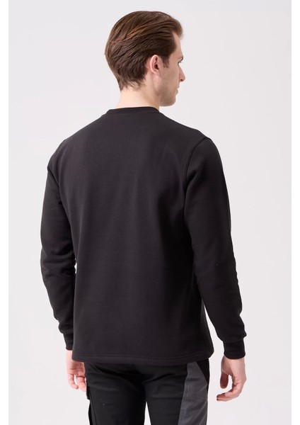 Pamuklu Sweatshirt Kışlık Erkek Süveter Galanthus Basic Rahat Kesim Günlük Iş Kullanımı Için indirimleri
