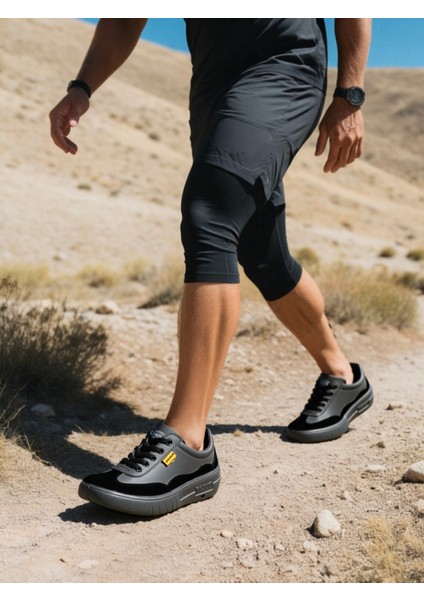 Deri Spor Ayakkabı Rahat ve Dayanıklı Iş Efsane Mekap Orijinal Günlük Ayakkabısı