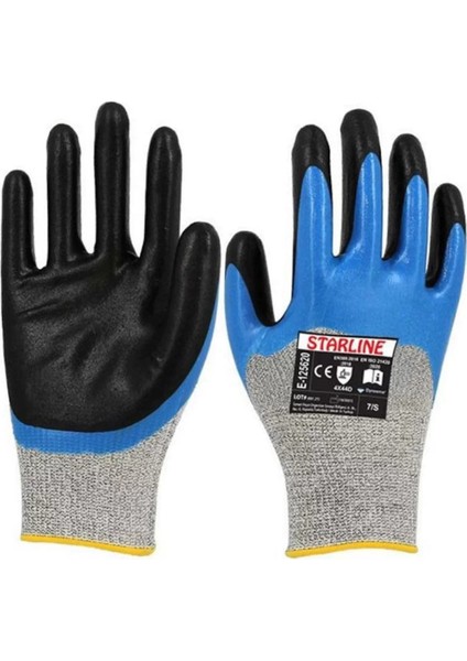 Starline Nitril Kaplamalı Kesilmeye Dayanıklı Iş Eldiveni 125620 Ce Köpük Kaymaz Koruma fiyatları