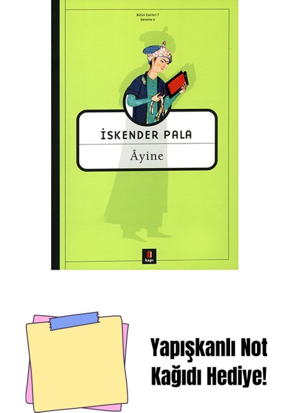 Ayine + Yapışkanlı Not Kağıdı