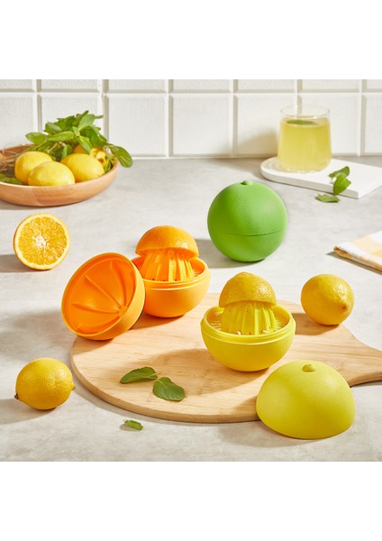 Qlux Portakal Şeklinde Narenciye Sıkacağı Limon Narenciye Sıkacağı Saklama Kabı modelleri