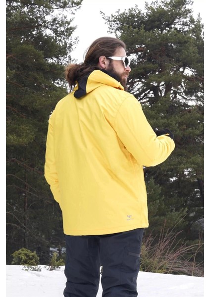 Kışlık Erkek Mont Polar Astarlı Su Geçirmez Fiyort Floyen Polarlı Yağmurluk Yağmura Karşı Maksimum modelleri