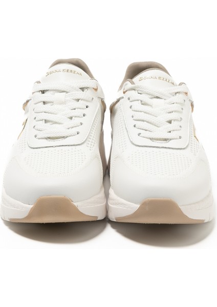 Kadın Sneaker ( Günlük) 145671DM Donna Serena 5671DM White Lg Logo