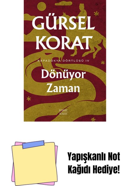 Dönüyor Zaman + Yapışkanlı Not Kağıdı