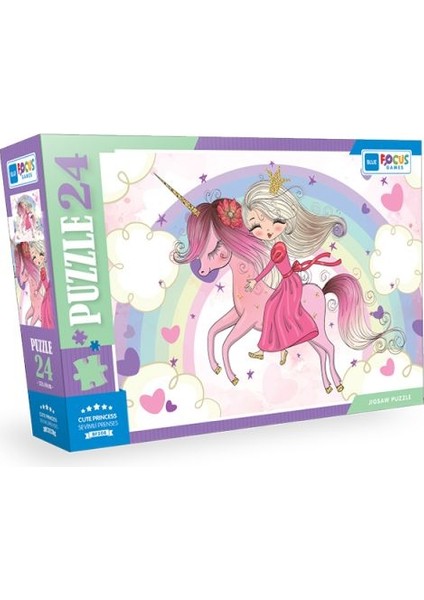 - Cute Princess (Sevimli Prenses) - Puzzle 24 Parça