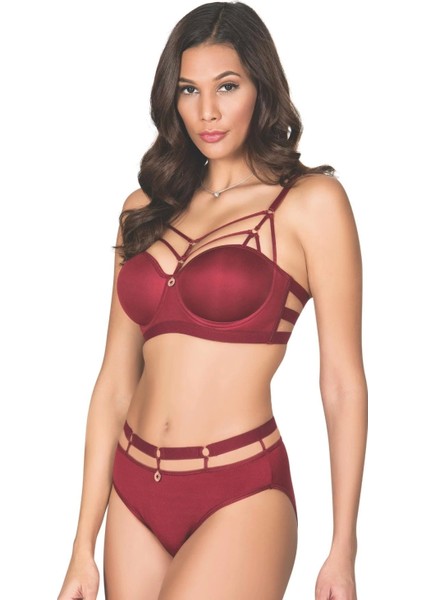 - Biye Şeritli Halkalı Sütyen Takım Kadın 5045 fiyatları