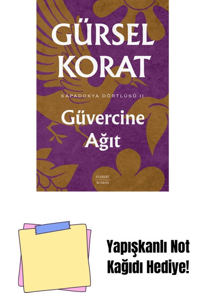 Güvercine Ağıt + Yapışkanlı Not Kağıdı