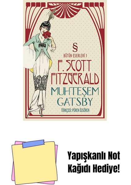 Muhteşem Gatsby + Yapışkanlı Not Kağıdı