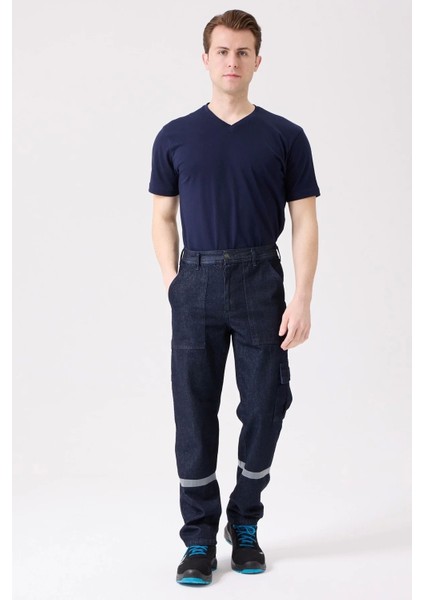 Kışlık Denim Iş Pantolonu Erkek 12 Ons Kot Tulipa Konforlu Tasarım modelleri