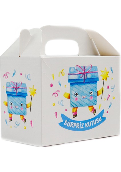 Sürpriz Temalı Karton Kutu 3’lü Set | 10X14 cm | Hediye, Parti ve Sunum Kutusu fiyatları