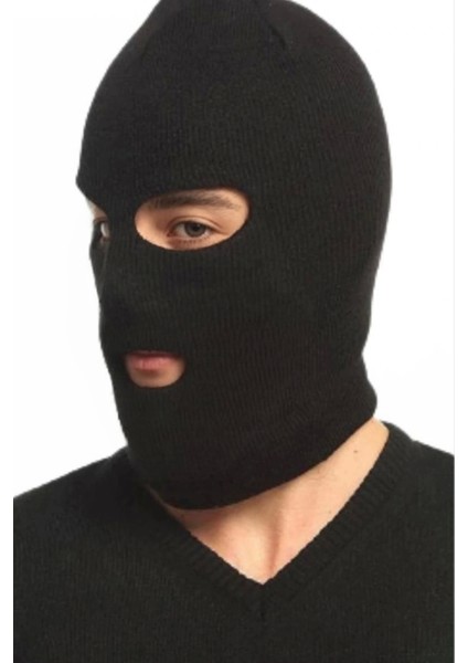 Kışlık Polar Balaklava Maske Orlon Kar Maskesi Koruyucu Yüz