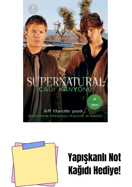 Supernatural - Cadı Kanyonu + Yapışkanlı Not Kağıdı